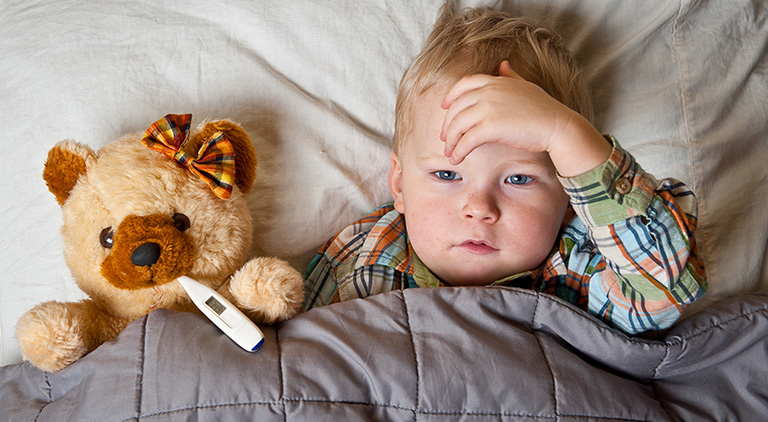 Wann darf ein Kind krankheitsbedingt nicht in den Kindergarten und wie regelt man die Pflegefreistellung